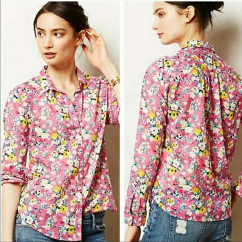 Holding Horses floral blouse